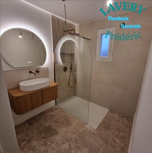 Installation de salles de bain